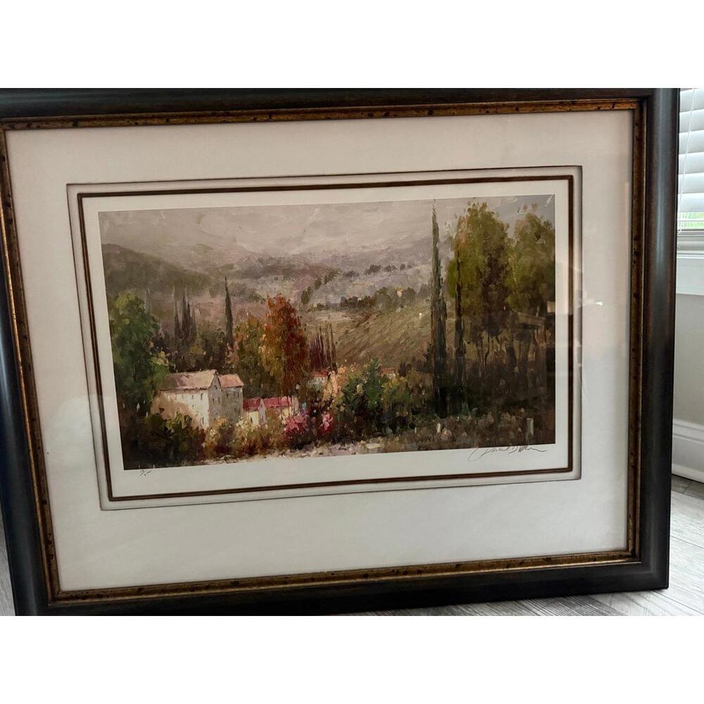 Paul Vernes Boundaries west I Giclee

Beautiful framed piece. Signed and print n